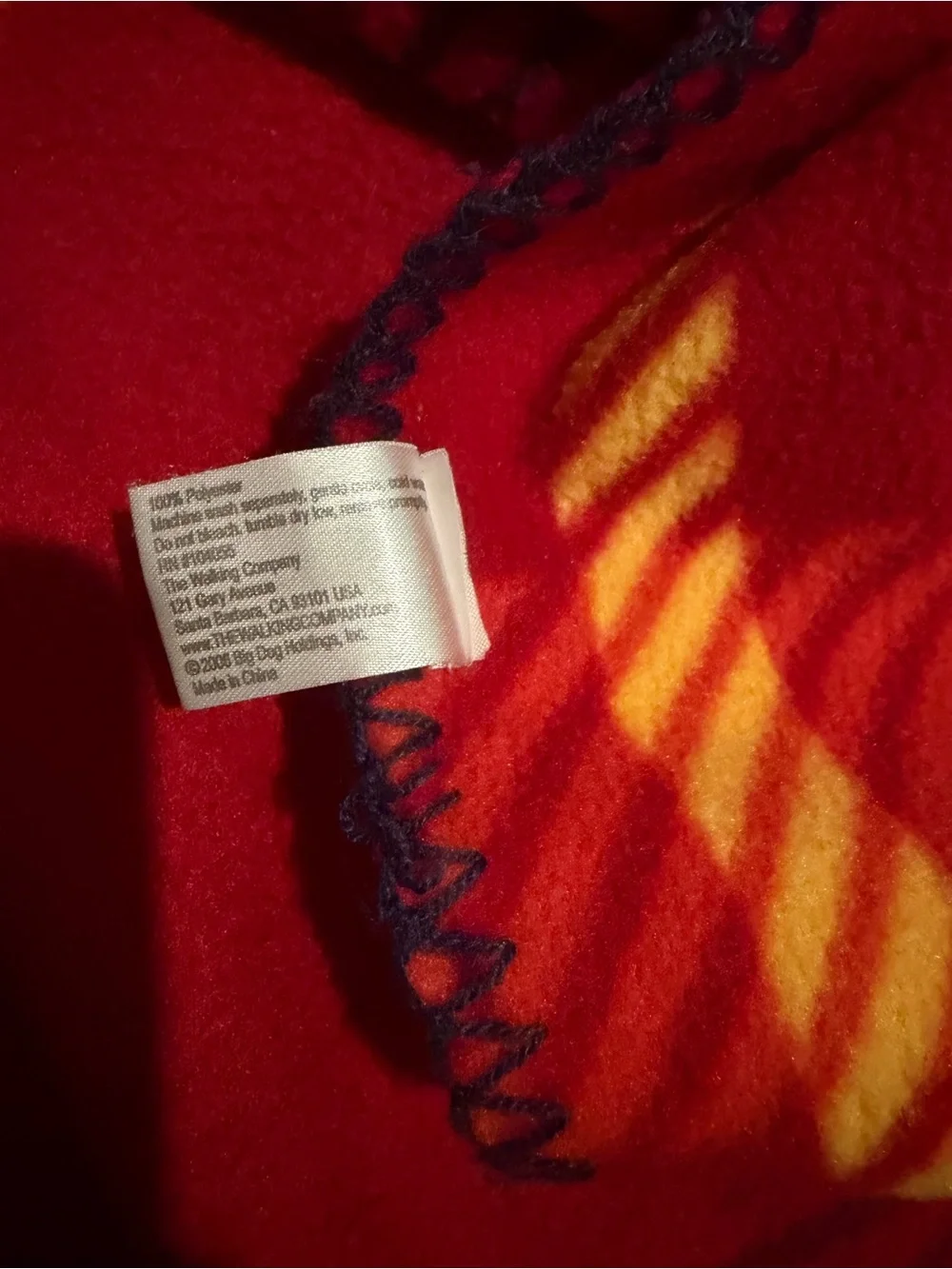 Red Plaid 52x65 Throw